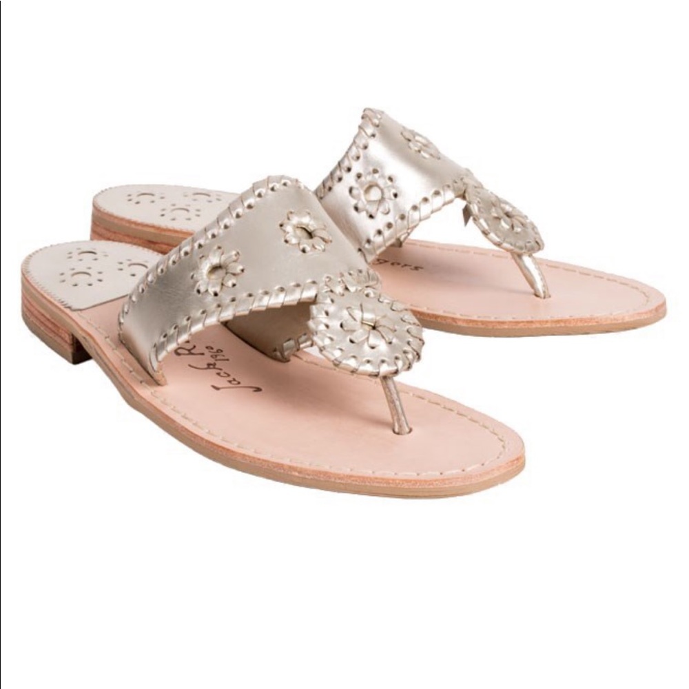 Platinum Jack Rogers Flat Sandal, Flip Flops
